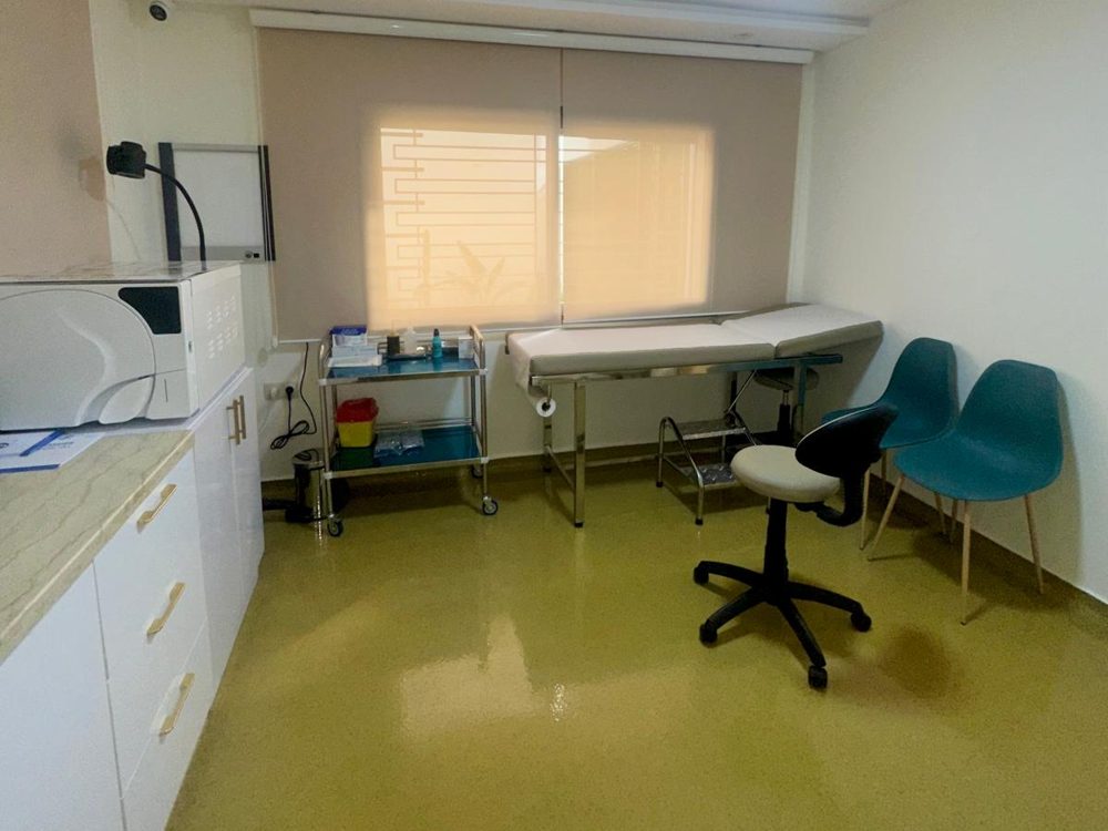 Salle de soins du cabinet à El Jadida
